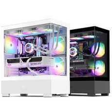 서민컴퓨터 효자 조립컴퓨터 풀세트 조립PC 게이밍PC 게임용 컴퓨터 본체 롤 오버워치 피파 배그 배틀그라운드 펠월드 디아블로 데스크탑, Free DOS, 240GB, 16GB, 인텔 HD Graphics 530, HY3 화이트