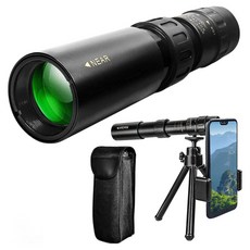 ANYOU망원경 스마트폰 망원경 등산 망원경 풍경관조 고배율 망원경 휴대용 망원경, 단품, 단품, 10mm