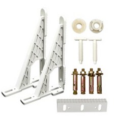 국산 세면기 브라켓 세면대 벽걸이 설치부속, DH-332T 오닉스 브라켓 320x190, 1개