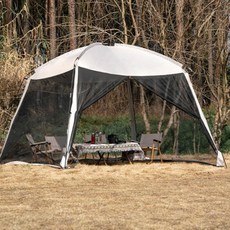 씽크라이프 3.30x3.30m 초대형 타프 스크린 쉘터 메쉬 텐트 모기장 그늘막 텐트 대형 타프쉘, 세트A