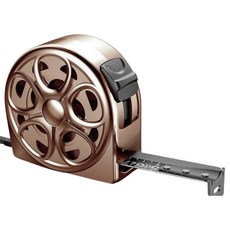 tinduo 방수 공업 줄자 고정밀 휴대용 측정줄자, 금색, 1개