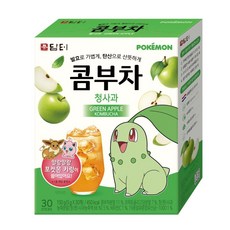 담터 포켓몬 콤부차 청사과맛, 1개, 30개입, 5g