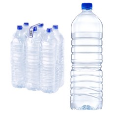 [서울 경기 인천] 수도권 전용 아임에코 무라벨생수 2L x 12개