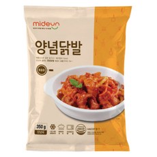 국내산 무뼈 양념닭발350g, 5개, 350g