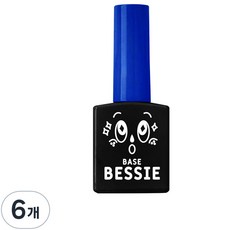 BESSIE 底膠, 單一顏色, 11ml, 6個