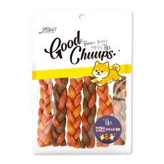 굿츕스 23 하드 트위스트 오래먹는 껌 강아지간식 개껌 강아지오래먹는간식, 소&오리+소&치킨콤보, 180g, 1개 소&오리+소&치킨콤보, 180g, 1개