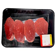 Halal Australian Premium Fresh Beef Eye Round 하랄 냉장 프리미엄 호주산 순살 소고기 홍두깨, 2개, 500g