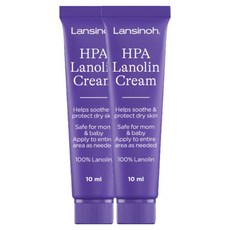 [정품] 란시노 HPA 라놀린 니플 유두보호 크림, 10ml, 2개 10ml, 2개