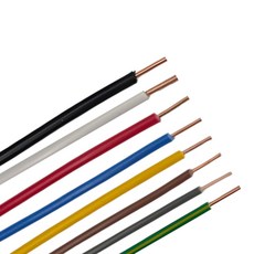 올판 HIV 단선 1.5 SQ 2.5SQ 15M 절단 국산 1등급 전기선 흑색 백색 적색 청색 황색 녹황색 갈색 회색, 1개, 1.5 SQ 흑색