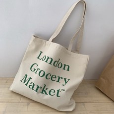 릴리제인 캔버스 레터링 에코백 숄더백 빅백