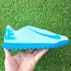 나이키 키즈 풋살화 주니어 머큐리얼 베이퍼 16 클럽 TF 인조잔디용 맨땅용 블루 축구화