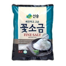 신송 꽃소금 500G, 2개