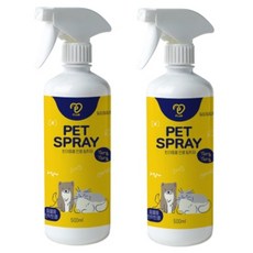 피랩 반려동물 탈취제 일랑일랑향, 2개, 500ml