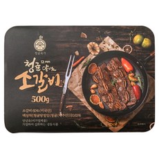 [청귤육가] 청귤 12mm 양념 소갈비 LA갈비, 2개, 500g