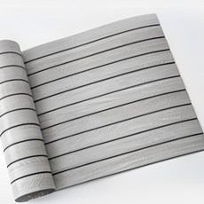 에버앤코 템바보드 시트지 붙이는 템바보드 벽 인테리어 단열 우드 벽지, 연회색, 60cm x 3M x 두께 3mm