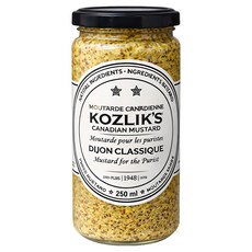 코즐릭스 머스타드 디종 클래식, 1개, 250ml