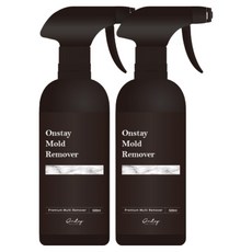 온스테이 곰팡이 제거제 (500ml ) - 벽 벽지 화장실 베란다 욕실 실리콘 창틀 집 냄새 곰팡이 제거 청소, 2개, 500ml