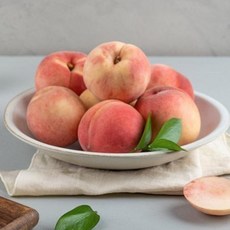 노씨고집 산지직송 고당도 딱딱이 백도복숭아, 1개, 1kg 중과