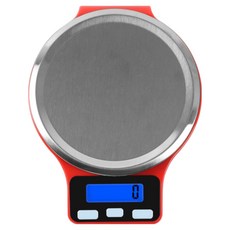 BLnY 주방 전자저울 ES100 정밀0.1g 이유식 베이킹 다이어트, BLnY-ES100 3kg, 레드, 3kg