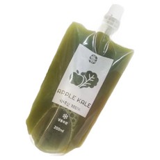 물타지 않은 국산 100% 착즙 사과 케일주스 200ml, 20개