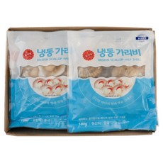 냉동 반가리비 9-10미 1.8KG(180gX10팩) 반탈각 가리비, [냉매무료]가리비(9-10미)1.8kg+드라이, 10개