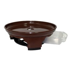 고정식 소금 간수빼는 항아리 받침대 모음, 고정식 브라운, 1개