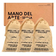 마노델아르떼 샤쉐 니치퍼퓸 걸이형 옷장방향제, 25g, 3개, 블랙베리 앤 베이