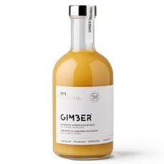 짐버 벨기에 유기농 오리지널 레몬 진저샷 생강청 생강차 생강농축액 건강 원액, 1개, 500ml