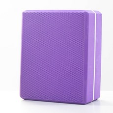 굿바디 프리미엄 EVA 요가블럭, 퍼플, 1개