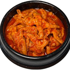국물 무뼈닭발 진짜맛집 삼부자닭발(덜매운맛), 1개, 600g