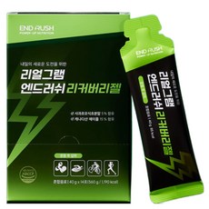 엔드러쉬 퀵 리커버리 운동 후 마시는 회복젤, 2박스, 14회분