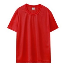 남녀공용 쿨론라운드반팔 에어로쿨 쿨링 여름 반팔 빅사이즈 무지 커플 매쉬 (TNT071)