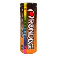 니카드 충전지 1.2V 600mAh 론다 RONDA AA사이즈 [PW], 단자없음