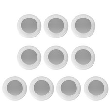 준랩 벽걸이 마그네틱 홀더 자석 거치대, 화이트, 10개 화이트, 10개