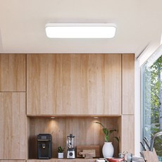LED 루인드 슬림형 주방등 심플 30W AS 1년 삼성칩 플리커프리, 화이트