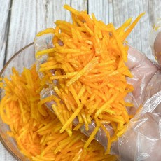 (한입에반함) 국내산 청정무주 늙은 맷돌 호박 껍질깐 조리간편(슬라이스채/ 손질 호박), 1개, 1kg (슬라이스채)