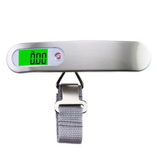 카토 휴대용 저울 50kg 수화무게계 여행용 소형 디지털 저울 가정용 항공료 폭탄 방지 정확한 휴대성, 1개, 흰색