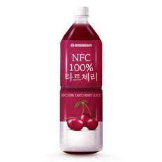 참앤들황토농원 NFC 착즙 타트체리주스, 1L, 6개