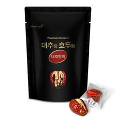 대추 호두 건강간식 아침 대용 고급 간식 대추호두말이 맛있는 호두품 단백질 영양 웰빙 대호한끼 무방부제, 180g, 1개