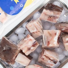 손질 절단 아귀 1kg 냉동 아구 아귀찜 아귀살 생아귀, [냉매무료]아귀1kg+드라이, 1개