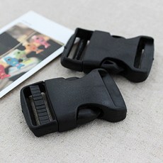 똑딱버클 플라스틱 2개입 내경 30mm