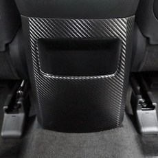 [카비니] 호환 신형 스포티지 NQ5 튜닝용품 콘솔 후면 커버 카본 흠집방지 가드 몰딩, 카본 콘솔후면커버