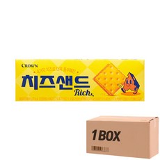 크라운 치즈샌드, 45g, 24개