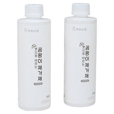 백화상점 붓으로 바르는 곰팡이 제거제 젤 벽지 벽 화장실 욕실 실리콘 베란다 창틀 천장, 2개, 500g