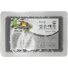(무료배송)지리산 청정자연의 맛 그대로 춘향골 참묵/3대를 이은 전통 묵(춘향골) 검은깨묵, 5개, 400g