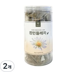 양원농장 더와이 원형통 흰민들레차, 2개, 30개입, 1.2g