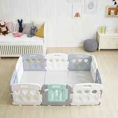 이음 베이비룸 안전문 유아 아기 안전가드 울타리 8P, 세트 8P (펜스+문)