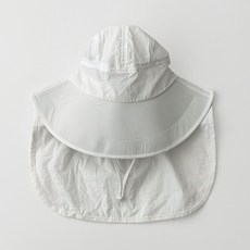올레브 어린이 물놀이 모자 목뒤 햇빛가리개 메쉬 플랩캡