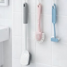 상일상회 화장실 청소 욕실 기숙사 세트 무타공걸이, 1세트, 변기솔