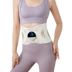 ERANSTAR EMS 슬림 복부 마사지벨트 허벅지/팔뚝/손목/허리 전신 뱃살 빼기 마사지 +온열 찜질, EMS 슬림벨트